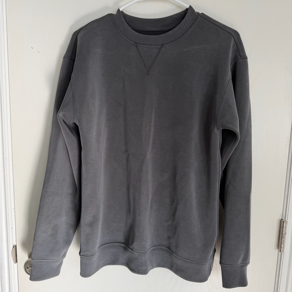 lululemon athletica Charcoal Crew Neck Sweater